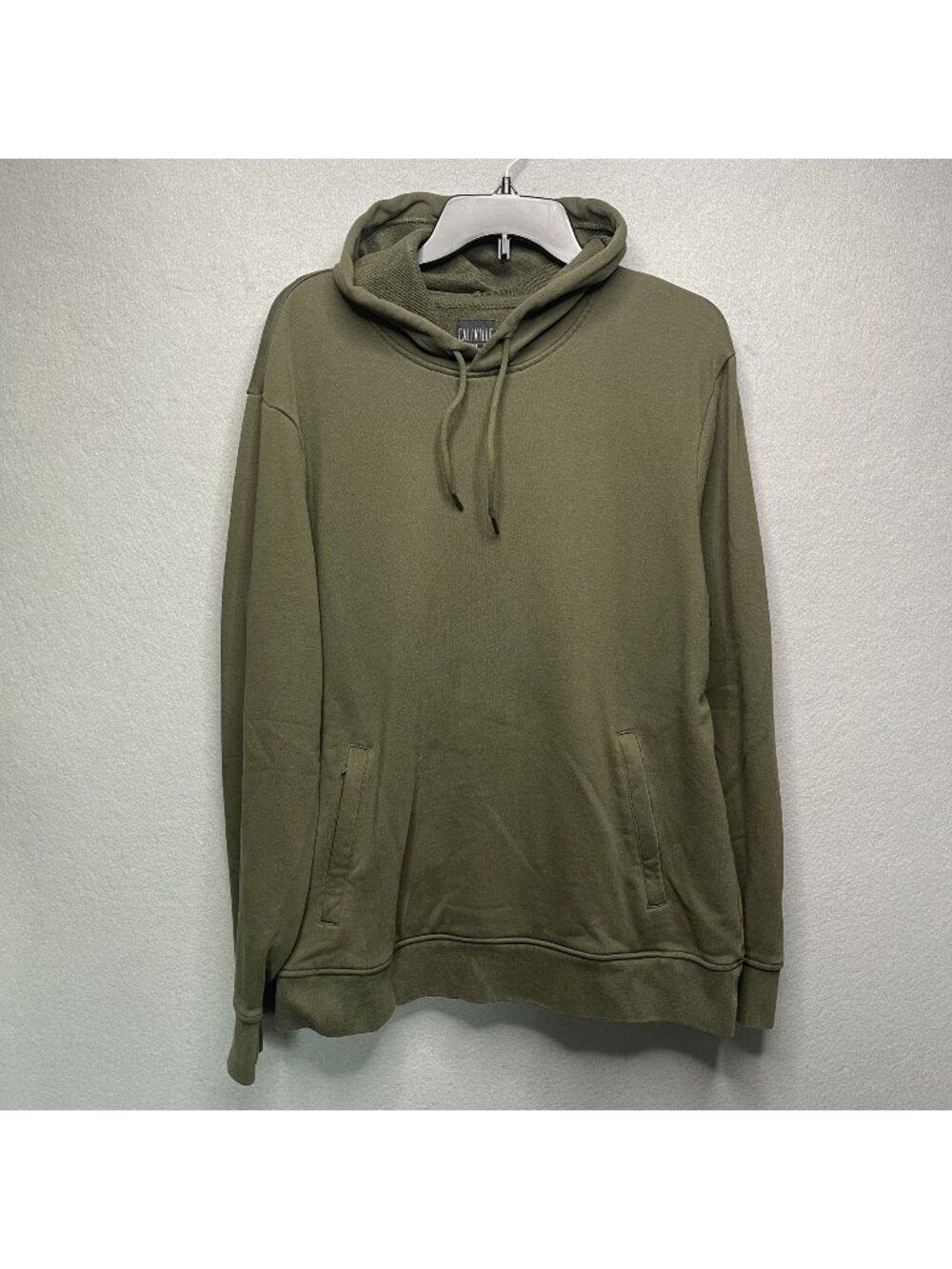Caliville Mens Military Green Casual Hoodie XL